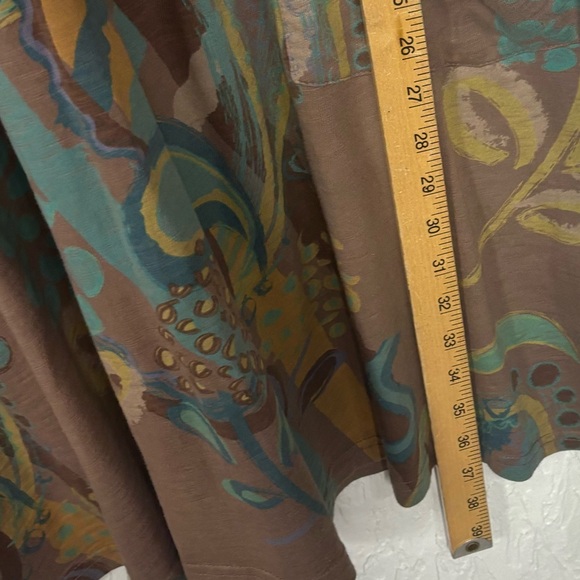 Fresh Produce Brown Boho Mini Dress Size Medium - Picture 7 of 7